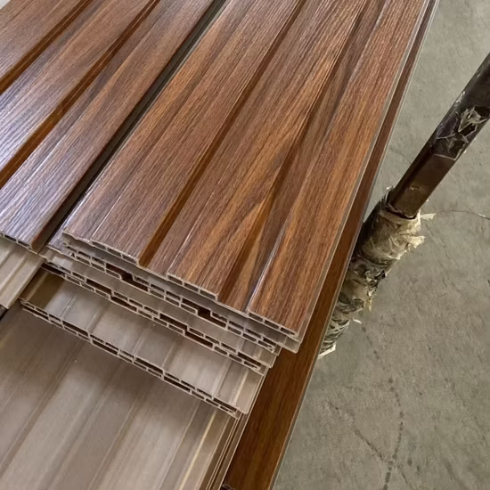 Double Loading Wood Plastic Composite Waterproof Decorative PVC&WPC &Wpvc Materials Indoor Wall Panels for Shower Bathroom&Ceilings&Flooring
