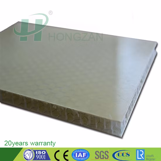 Thermoplastic Honeycomb Panel Combined with Reinforcing PP & Continuous Fiberglass Sheet